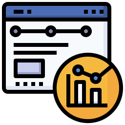 Forecast analytics icon