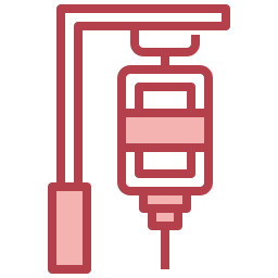 gocciolamento salino endovenoso icona