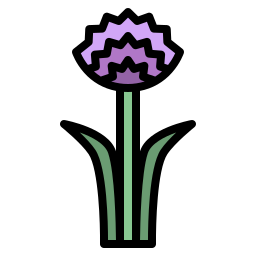 Chive blossoms icon