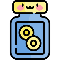 Money jar icon