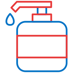 Hand sanitizer icon