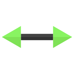 Horizontal arrow icon