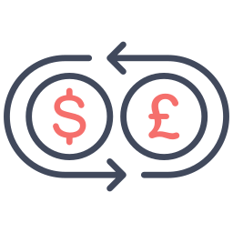 Échange de devises Icône