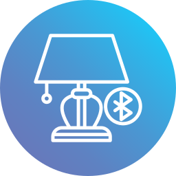 lámpara de escritorio icono