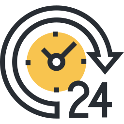 24時間配達 icon