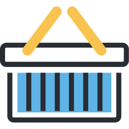 Shopping basket icon