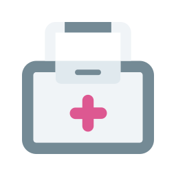 Aid kit icon