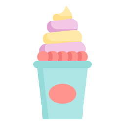 Frozen yogurt icon