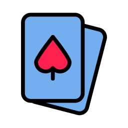 Playing cards icon