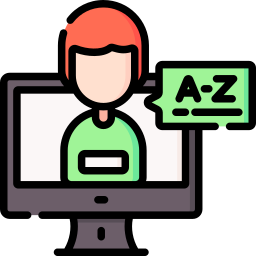 Online learning icon