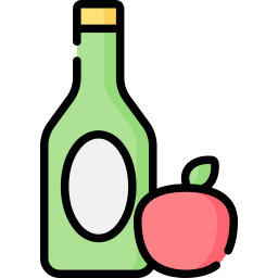 sidra de manzana icono