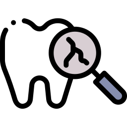 gebroken tand icoon