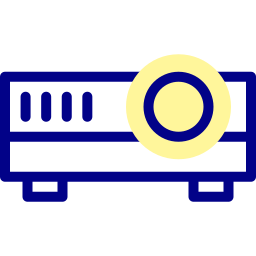 dispositivo proiettore icona