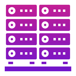 servidores Ícone