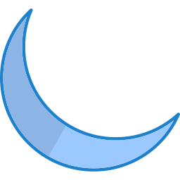 Half moon icon