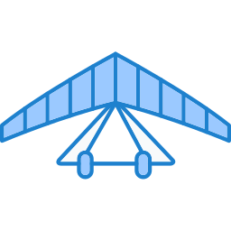 Hang glider icon