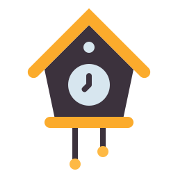 Cuckoo clock icon