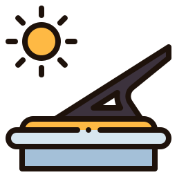 zonnewijzer icoon