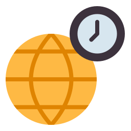 Time zone icon