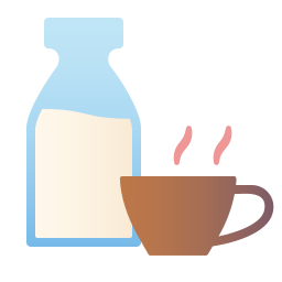 Бутылка молока иконка