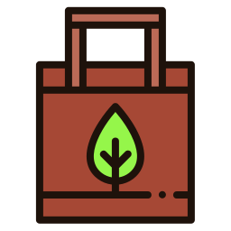 Eco bag icon