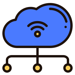 Cloud computing icon