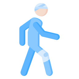 Walking man icon