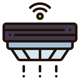 Smoke detector icon