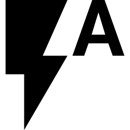 símbolo de flash automático Ícone