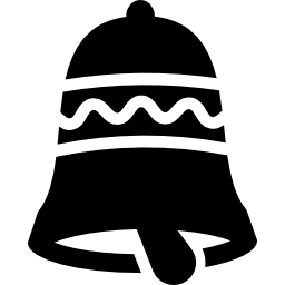 Świąteczny dzwonek ikona