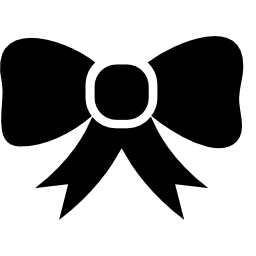 Christmas bow icon