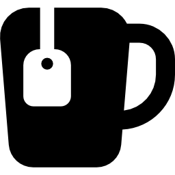 segno della tazza da tè icona