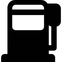 tankstation teken icoon