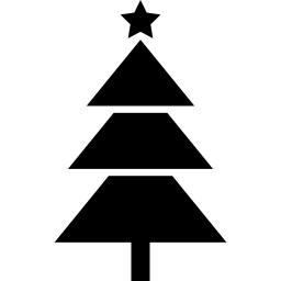 árbol de navidad icono