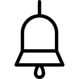 campana di natale icona