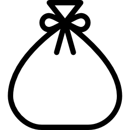 Christmas sack icon