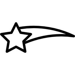 weihnachts shooting star icon