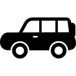 Car side view icon