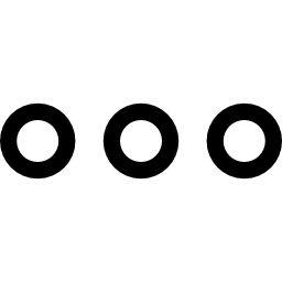 elipsa z trzema kropkami ikona