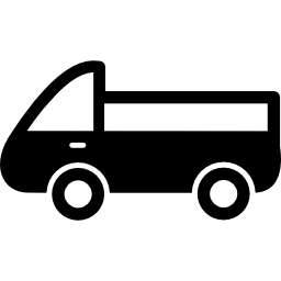 Truck side view icon