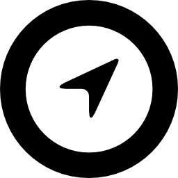 flecha de navegación icono