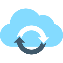 Cloud computing icon