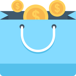 Shopping bag icon