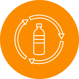 recyclingflasche icon