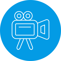 Movie camera icon