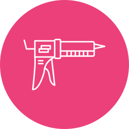 Caulk gun icon