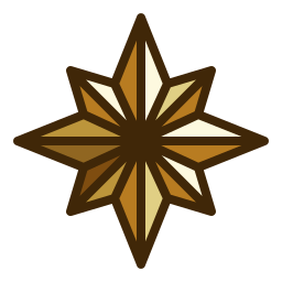 Octagram icon