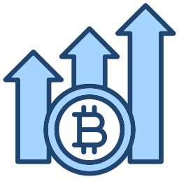 bitcoin arriba icono