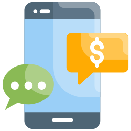 Mobile chat icon