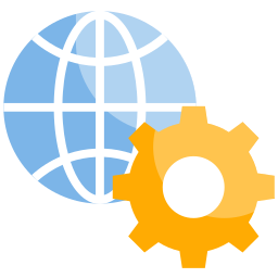 Global network icon